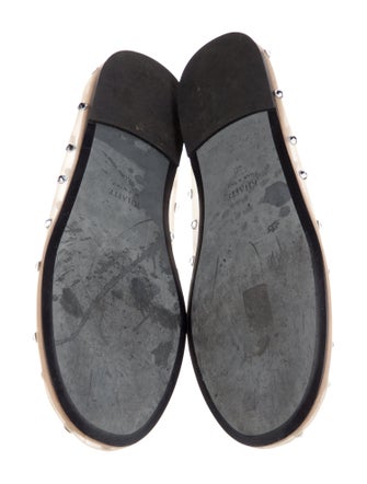 Khaite Mesh Mesh Accents Ballet Flats