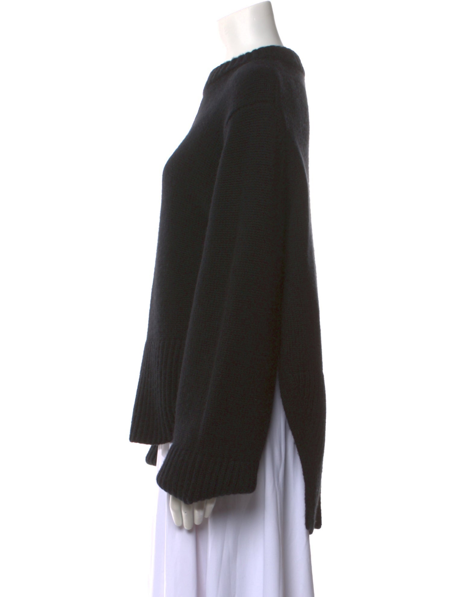 Khaite Cashmere Mock Neck Sweater