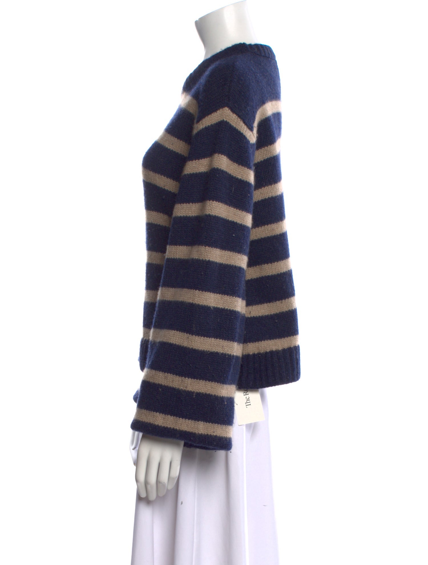 Khaite Cashmere Striped Sweater