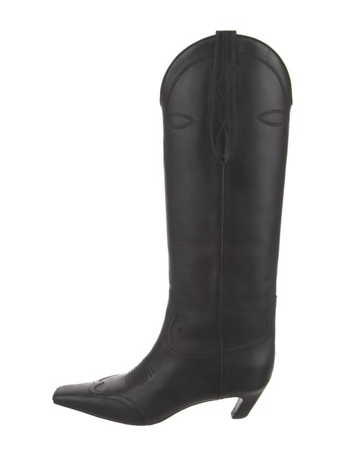 Khaite Leather Riding Boots