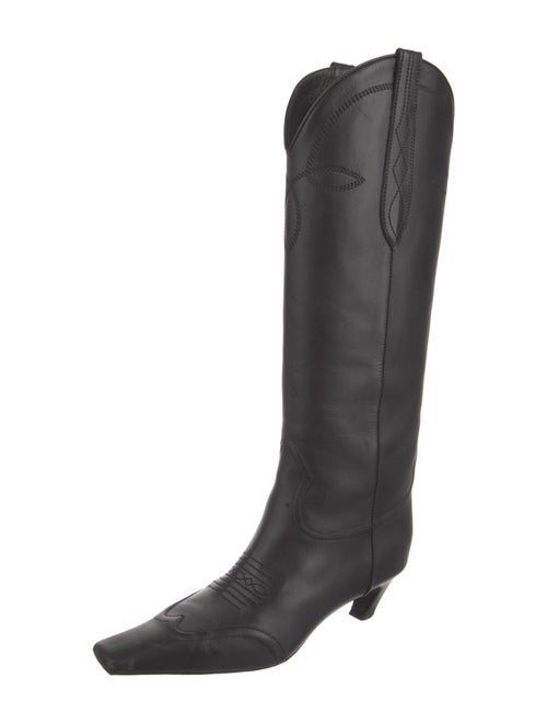 Khaite Leather Riding Boots
