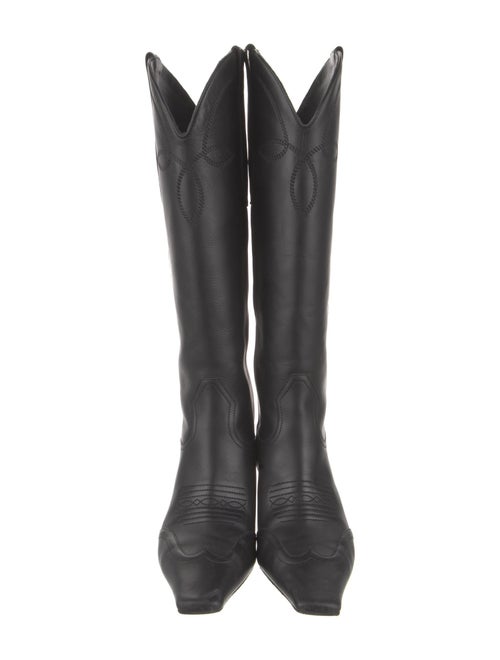 Khaite Leather Riding Boots
