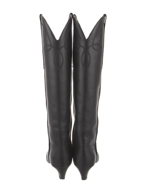 Khaite Leather Riding Boots