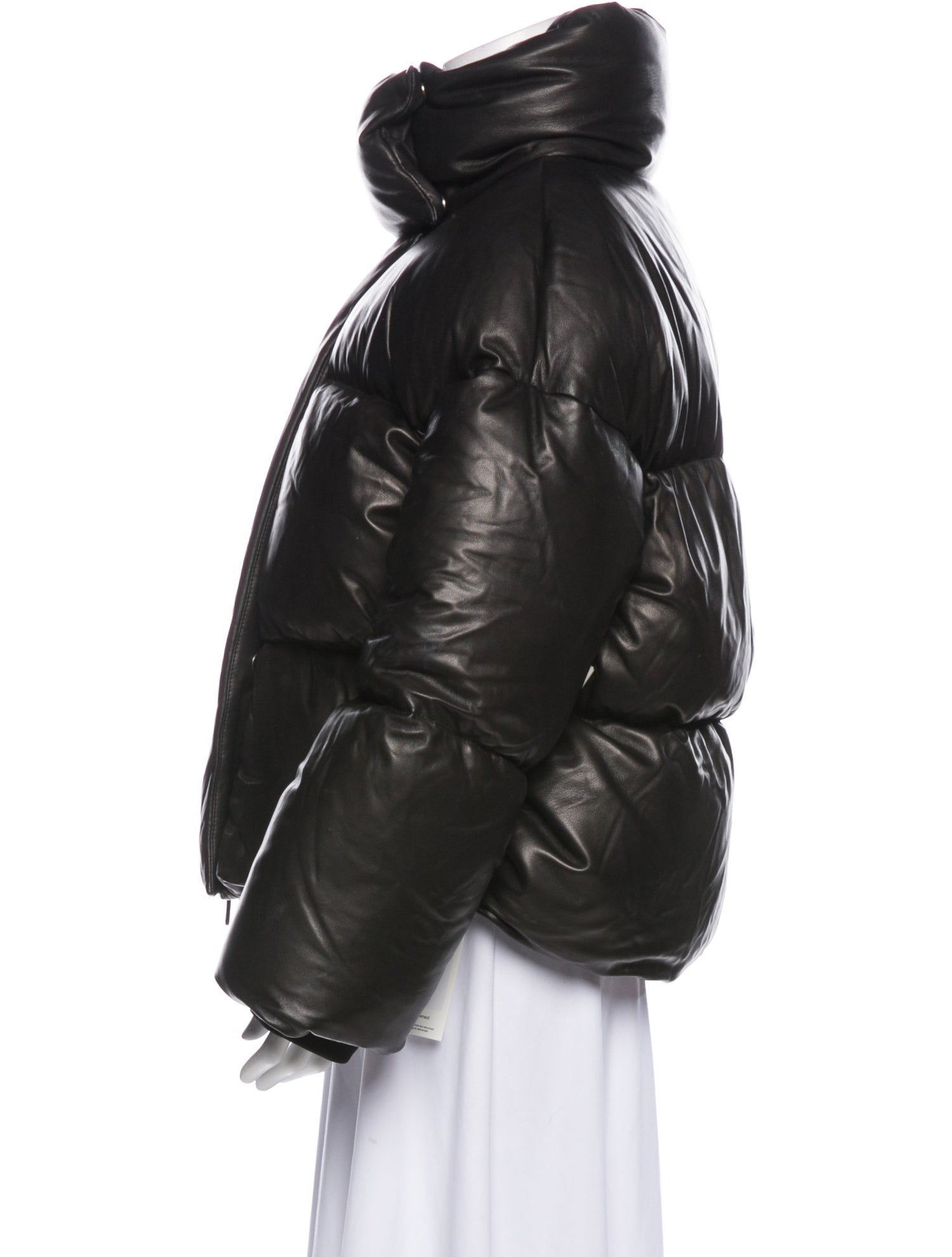 Khaite Leather Down Jacket