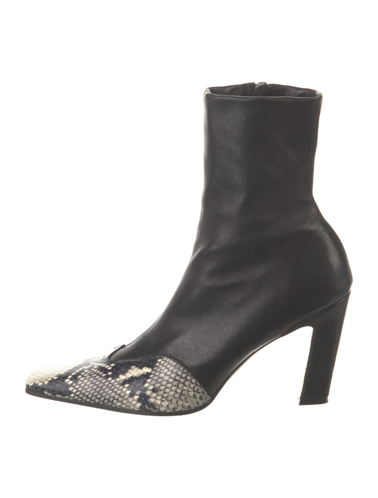 Khaite Leather Sock Boots