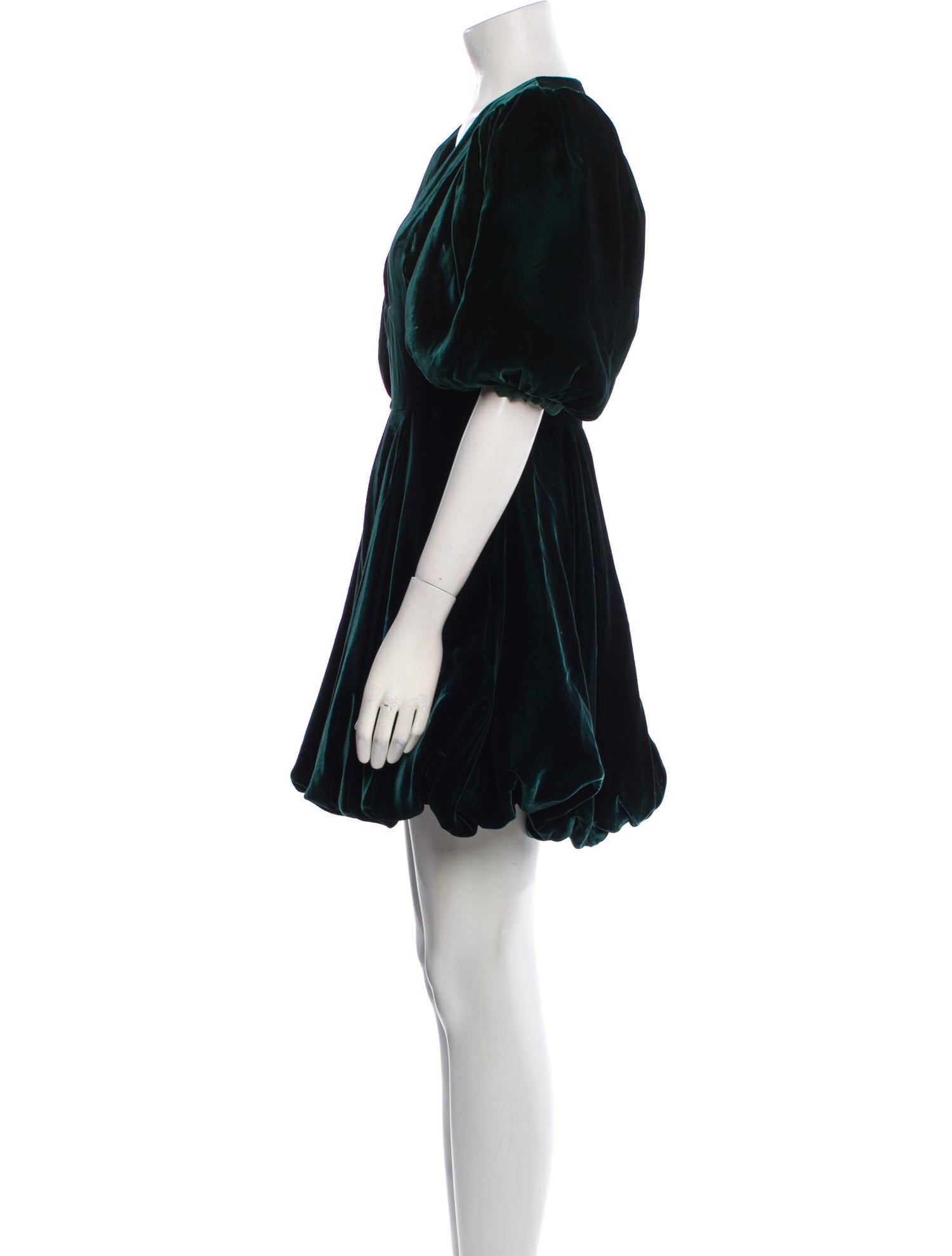 Khaite V-Neck Mini Dress