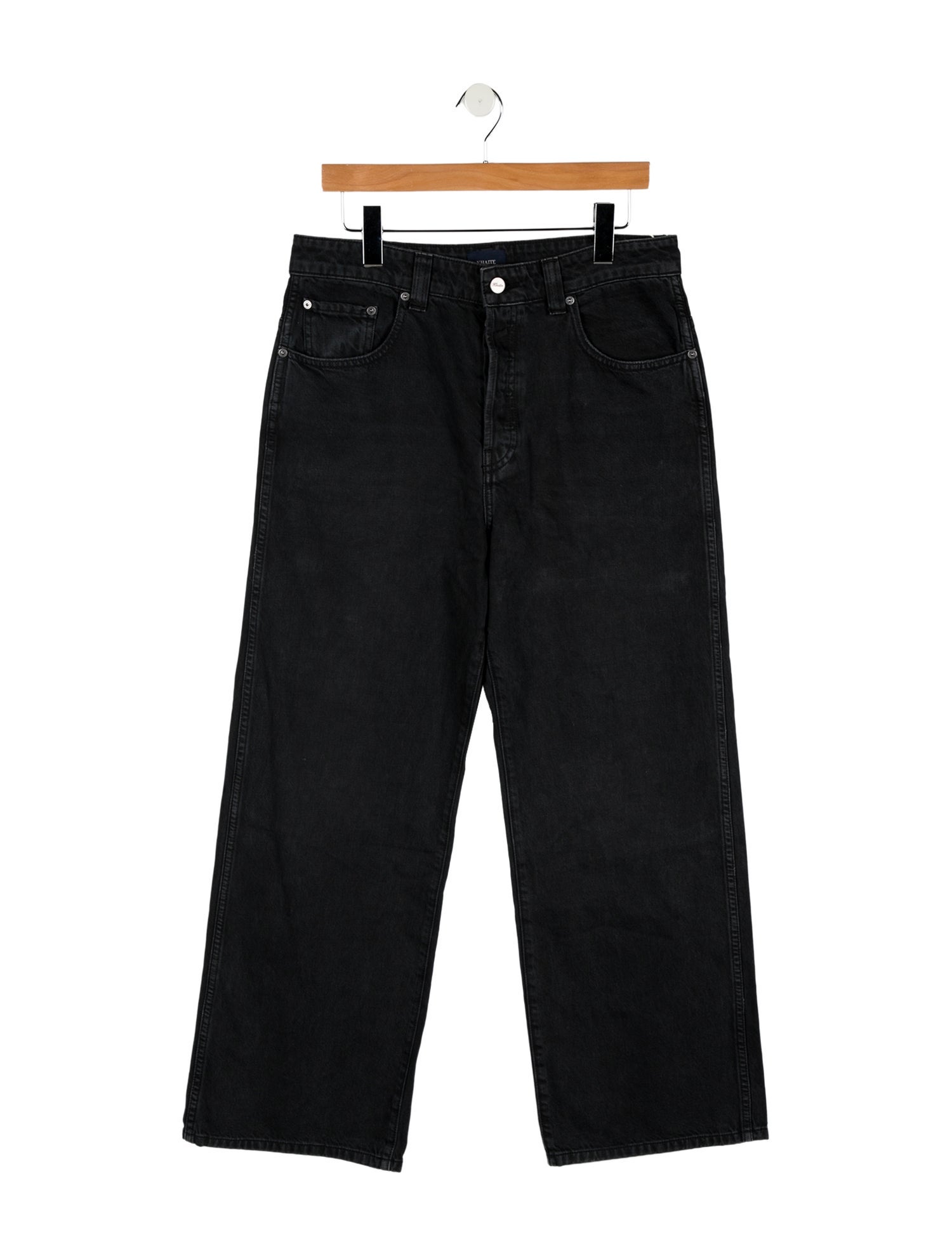 Khaite High-Rise Wide Leg Jeans w/ Tags