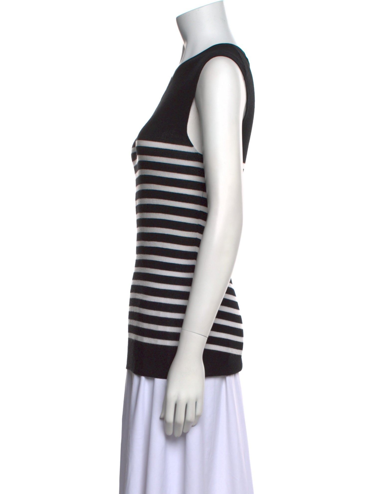 Khaite Cashmere Striped Top
