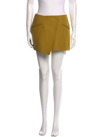 Khaite Virgin Wool Mini Skirt