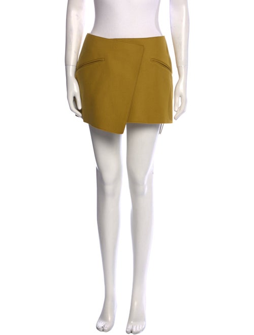 Khaite Virgin Wool Mini Skirt