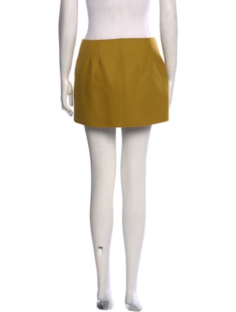 Khaite Virgin Wool Mini Skirt