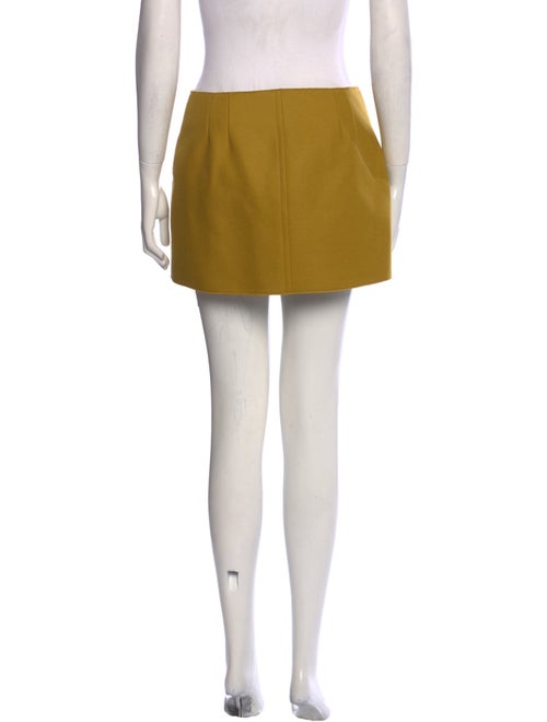 Khaite Virgin Wool Mini Skirt
