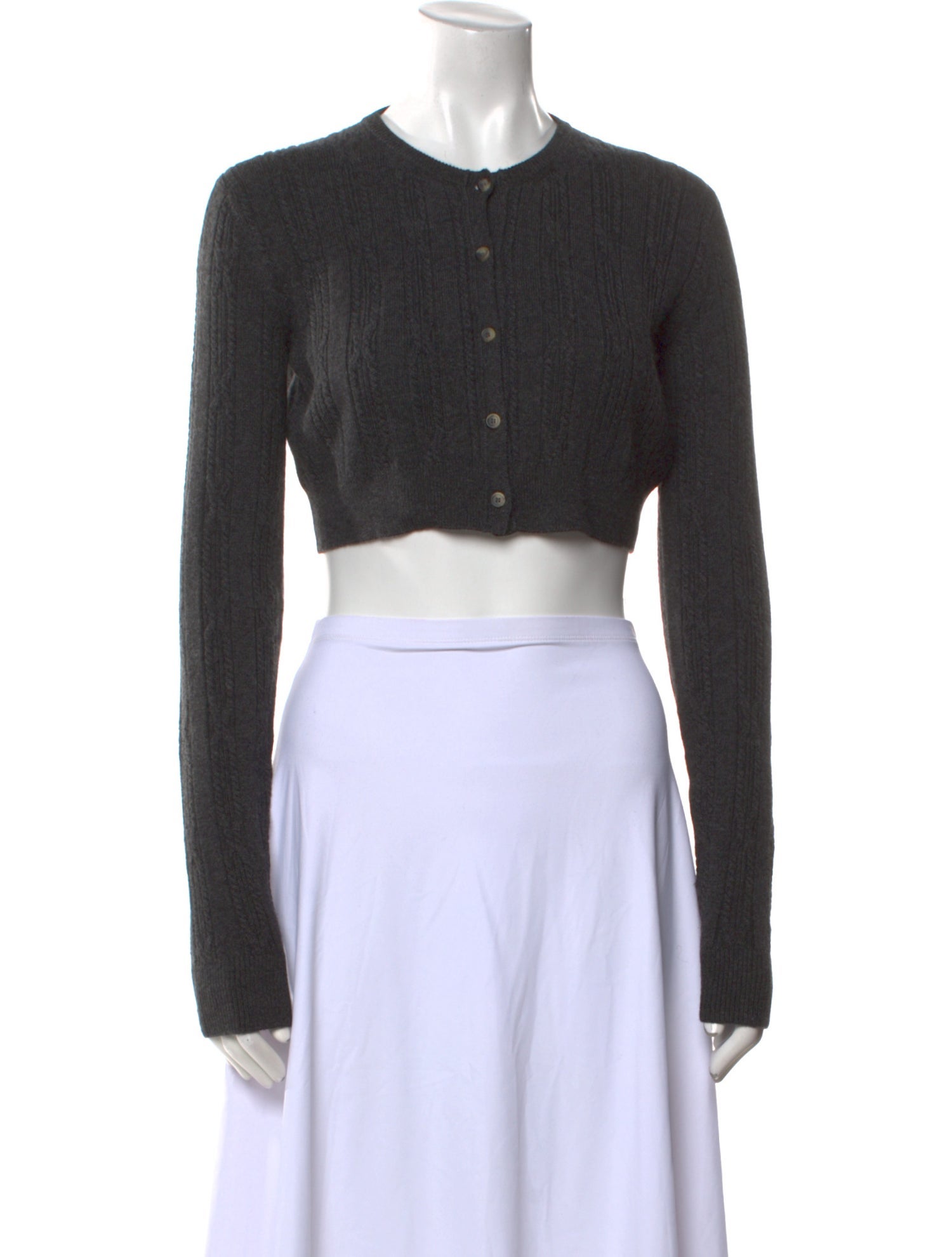 Khaite Cashmere Crew Neck Sweater