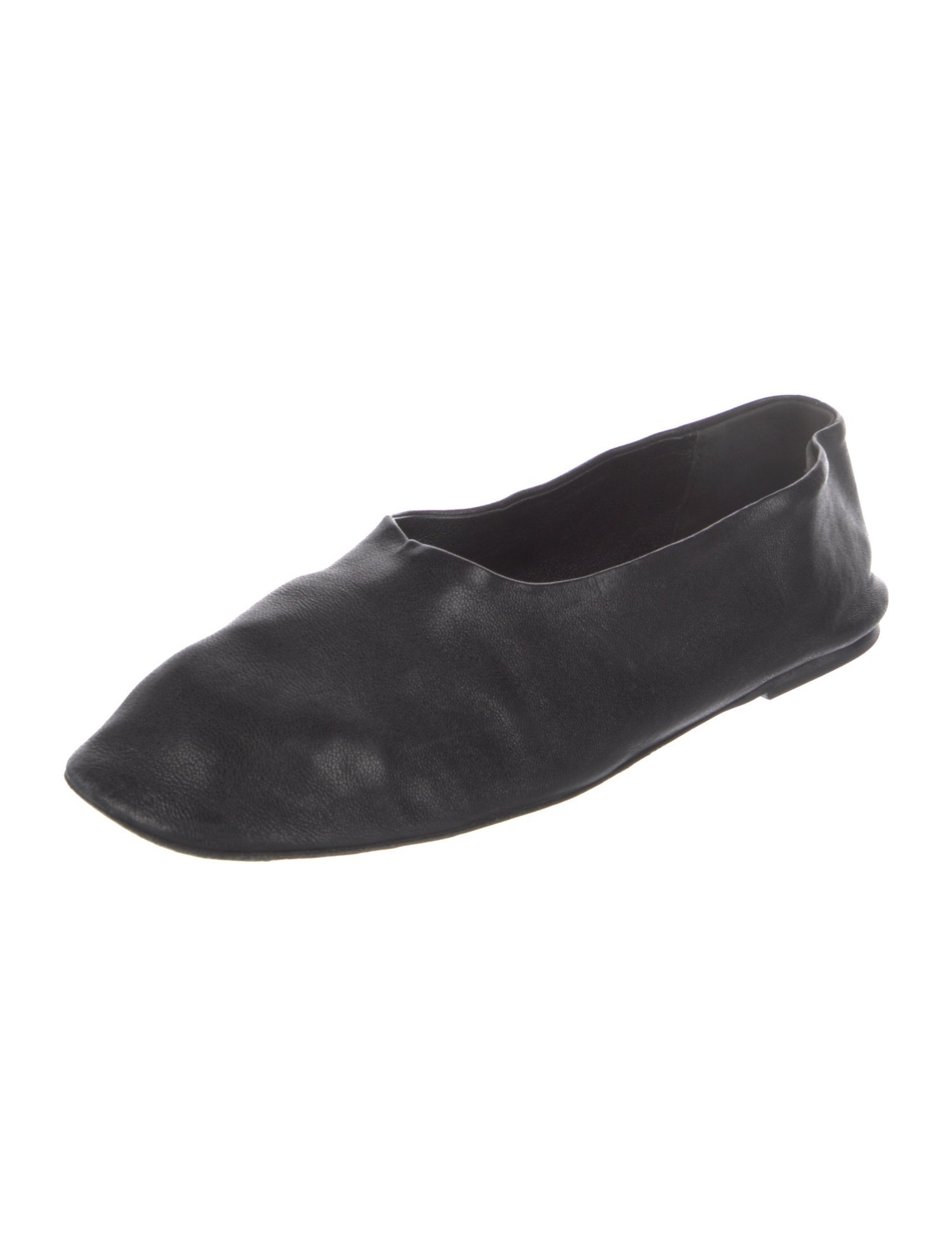 Khaite Leather Flats