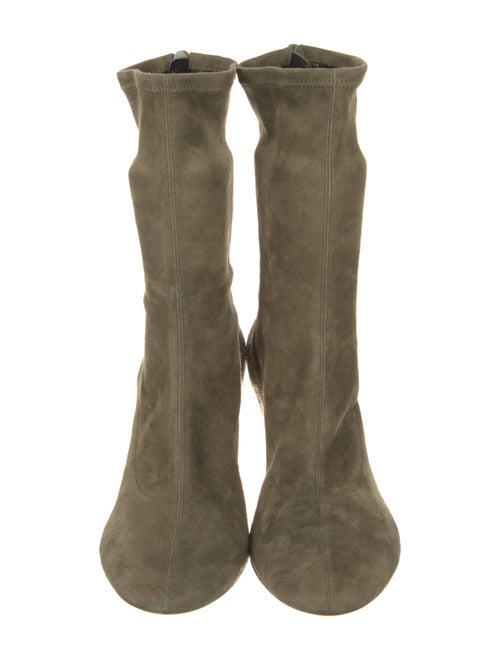 Khaite Suede Sock Boots