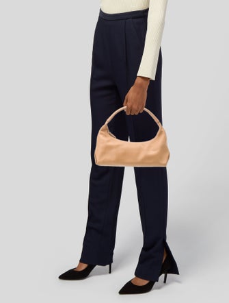 Khaite Leather Top Handle Bag