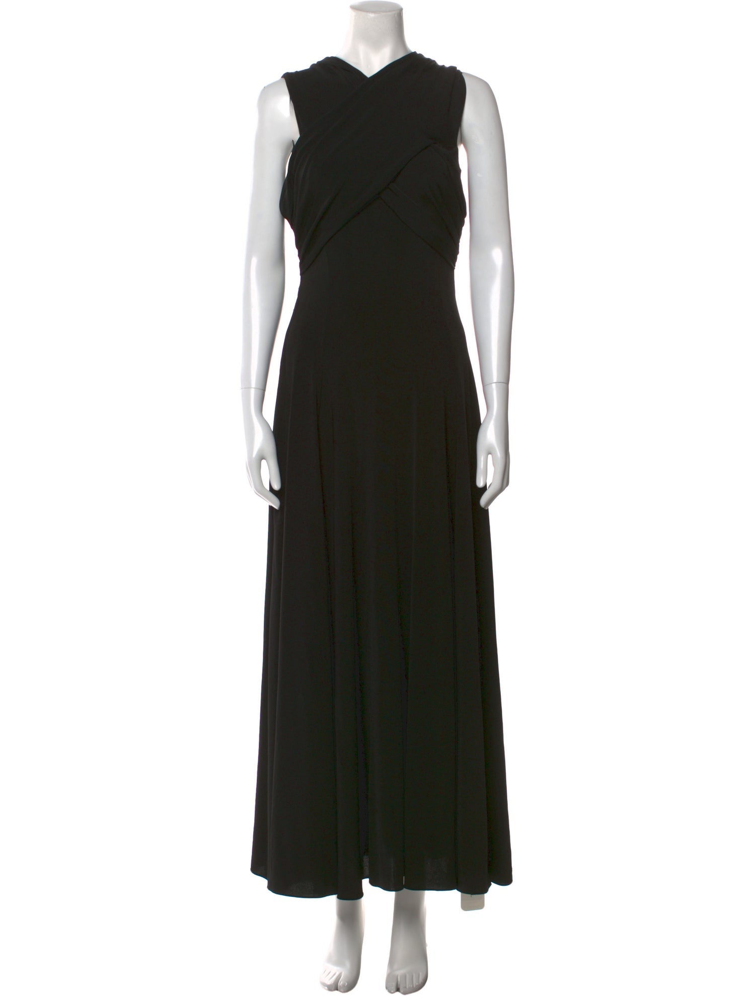 Khaite Asymmetrical Long Dress