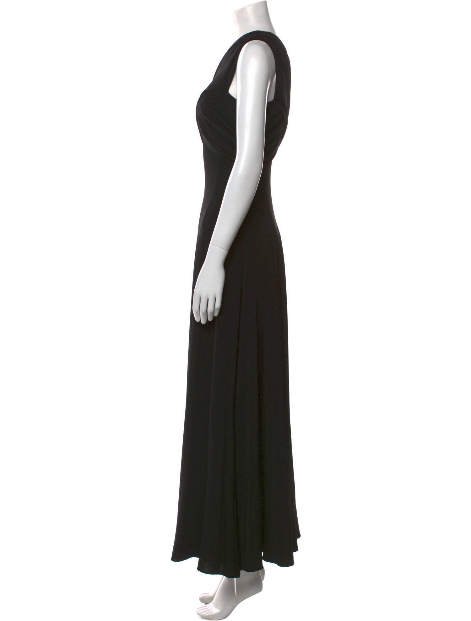 Khaite Asymmetrical Long Dress