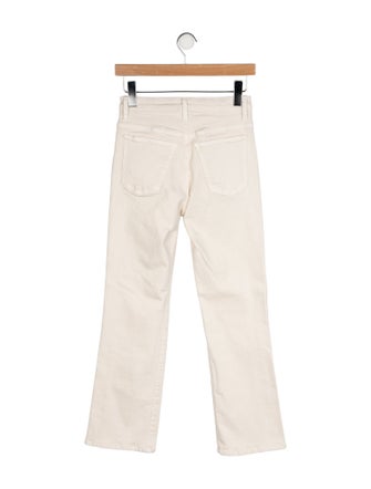 Khaite Mid-Rise Straight Leg Jeans