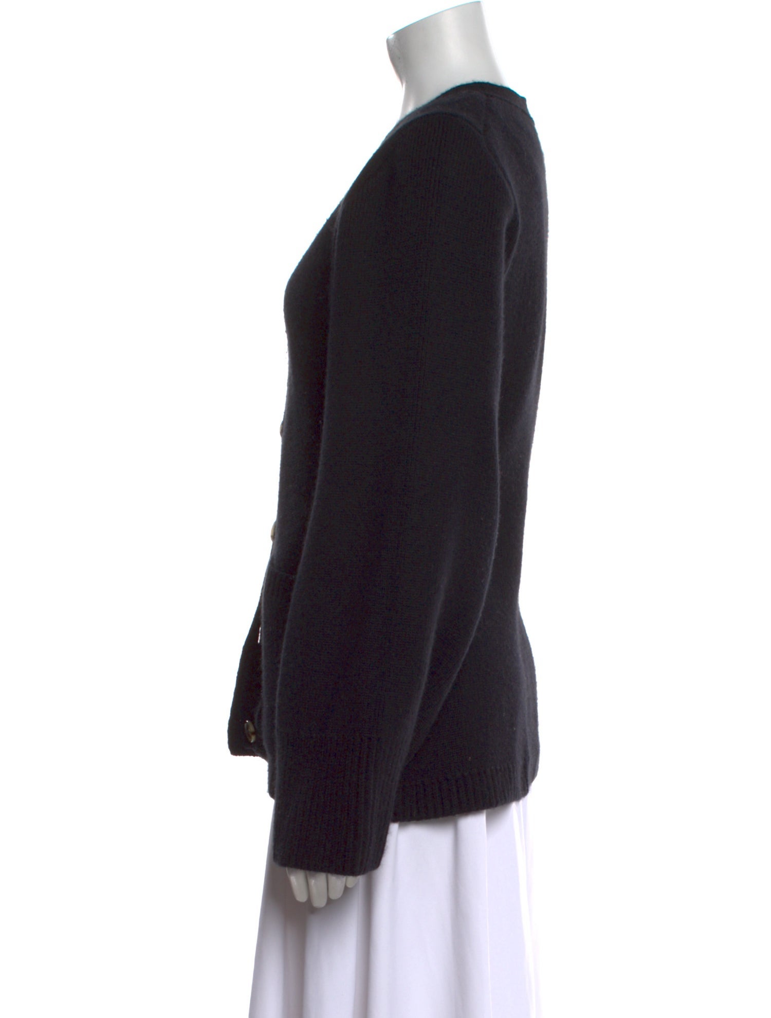 Khaite Cashmere V-Neck Sweater