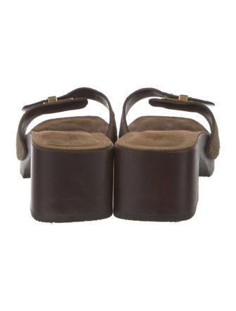 Khaite Ponyhair Slides