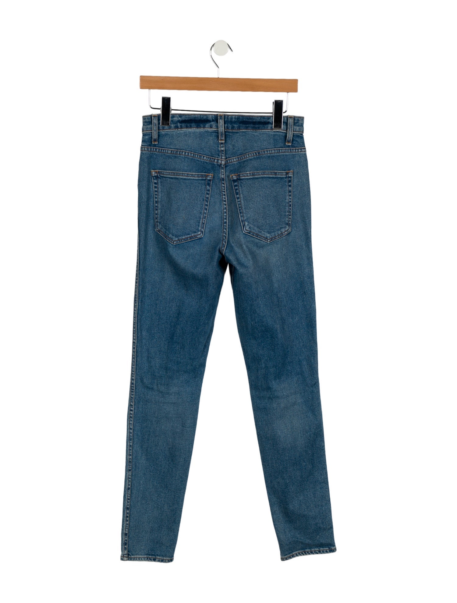 Khaite High-Rise Skinny Leg Jeans