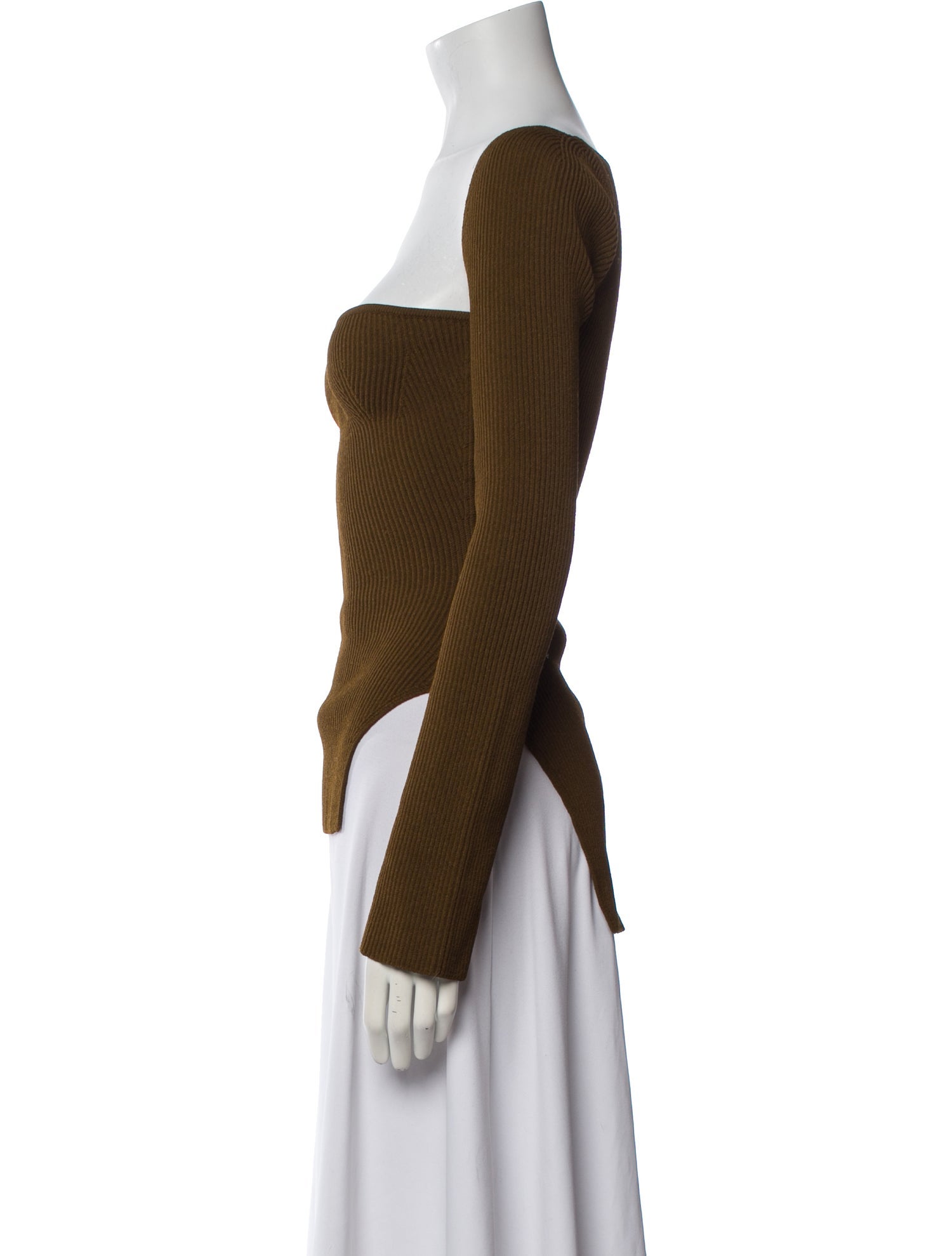 Khaite Square Neckline Sweater