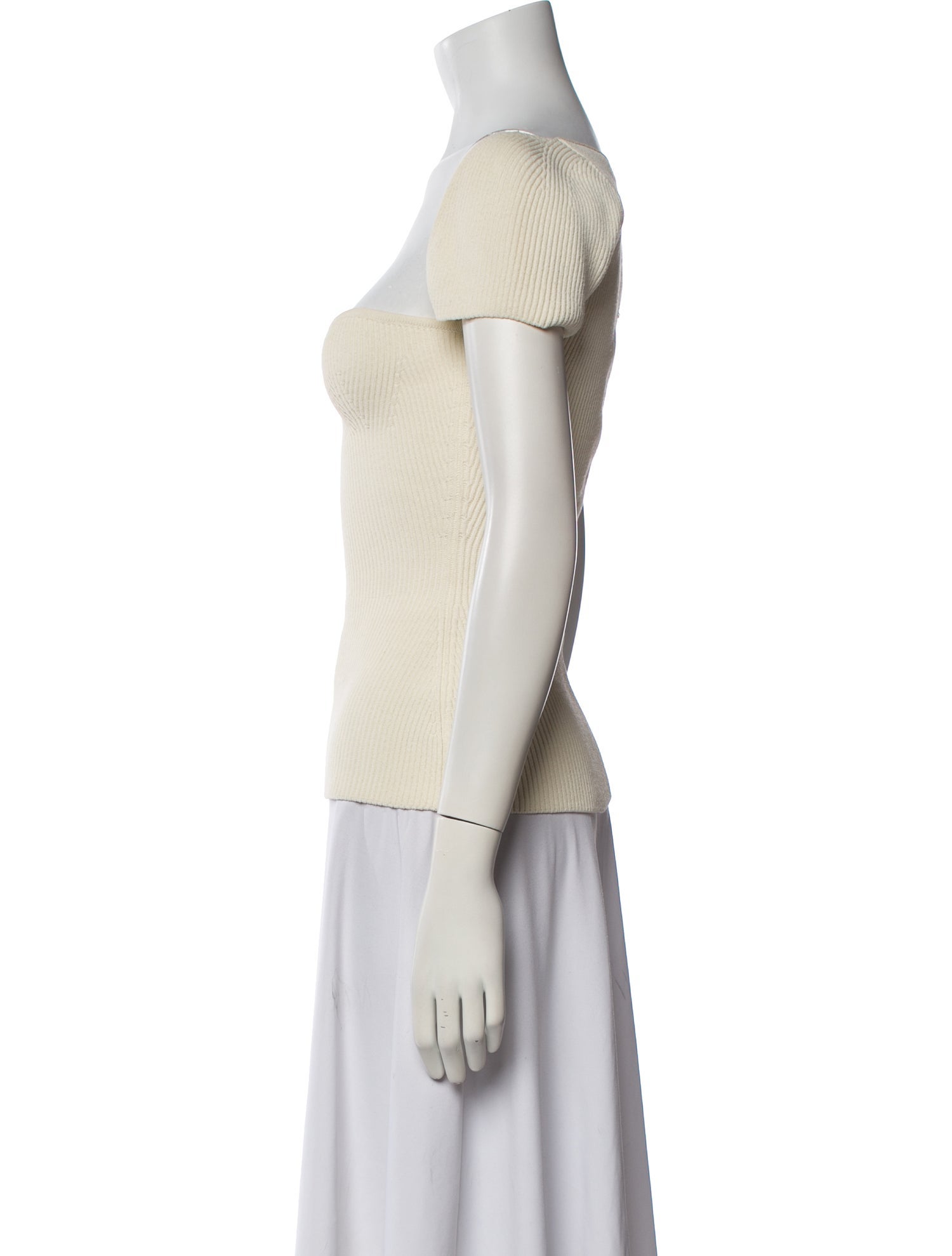 Khaite Square Neckline Sweater