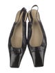 Khaite Colin Patent Leather Slingback Flats