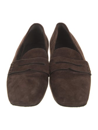 Khaite Suede Loafers
