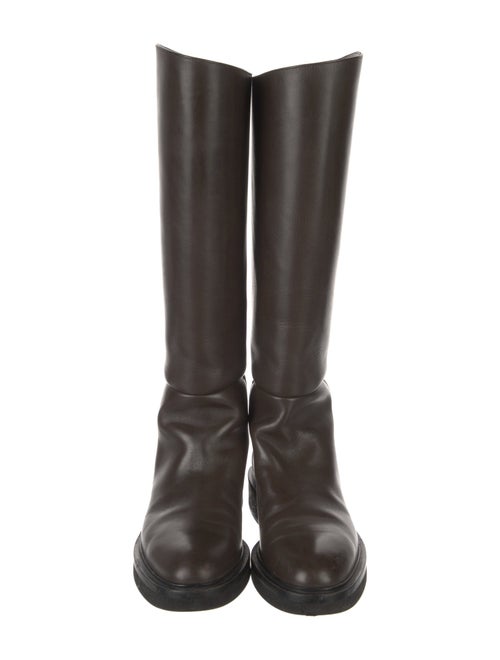 Khaite Leather Riding Boots