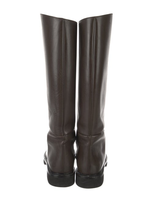 Khaite Leather Riding Boots