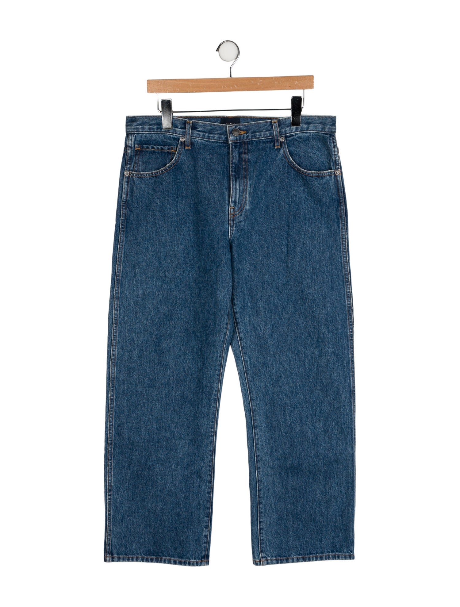 Khaite High-Rise Wide Leg Jeans w/ Tags