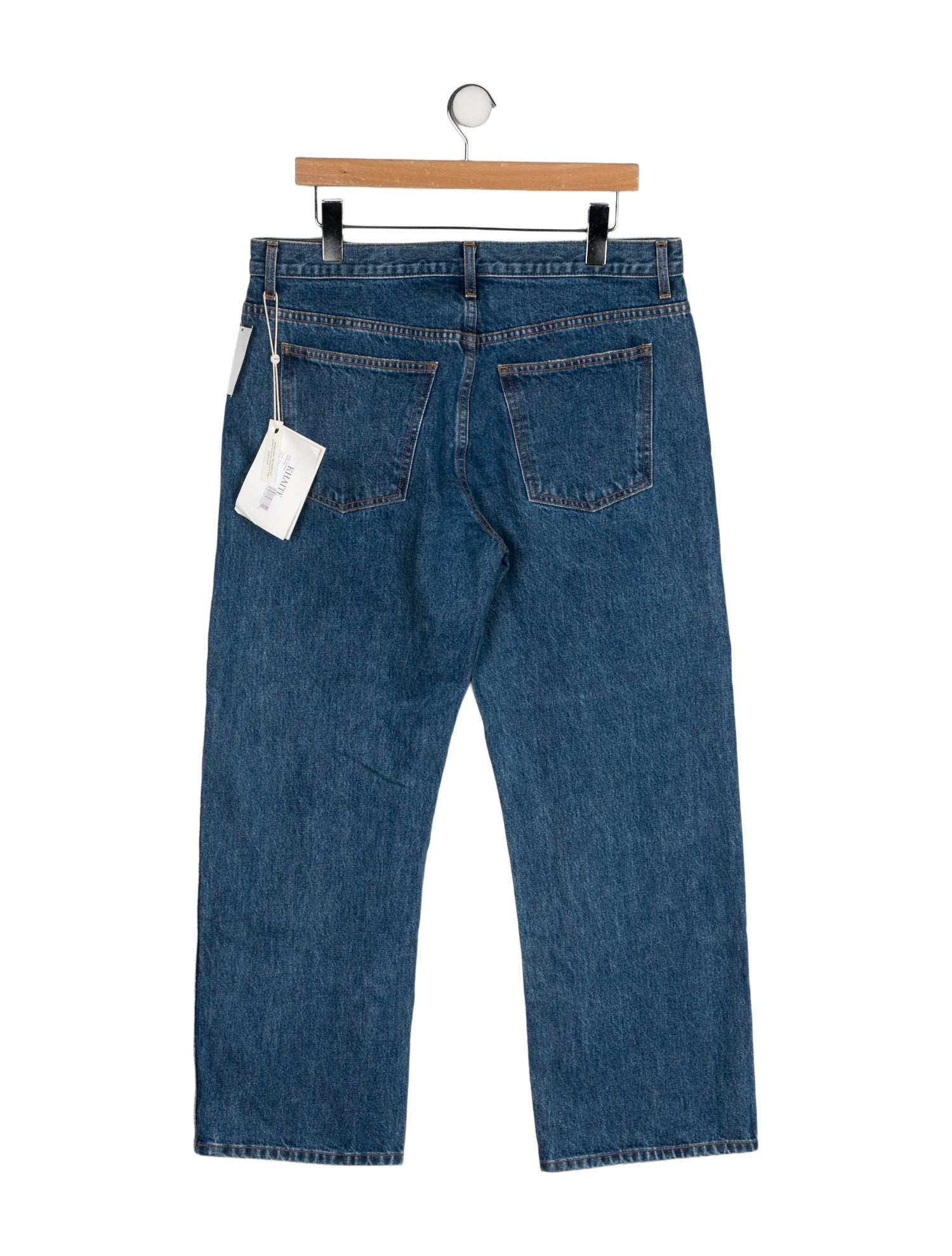 Khaite High-Rise Wide Leg Jeans w/ Tags