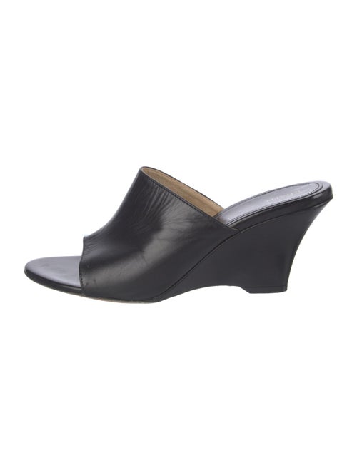 Khaite Leather Slides