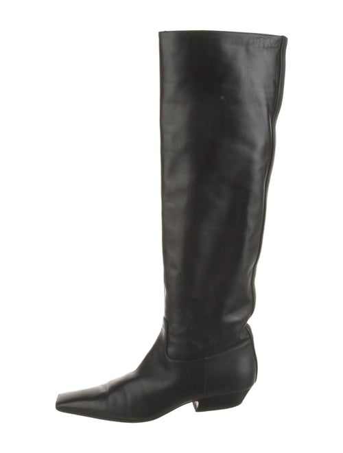 Khaite Leather Riding Boots