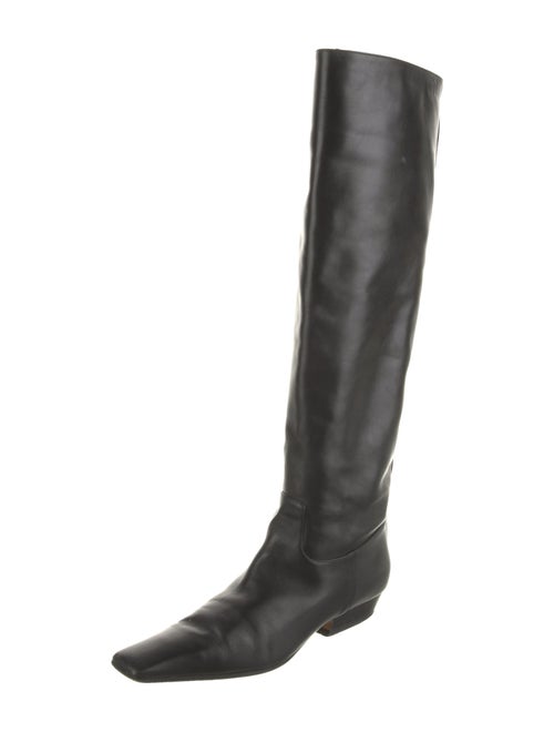 Khaite Leather Riding Boots
