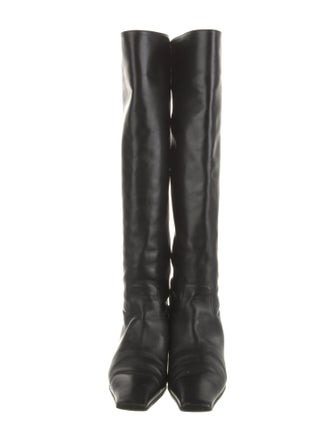 Khaite Leather Riding Boots
