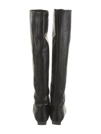 Khaite Leather Riding Boots