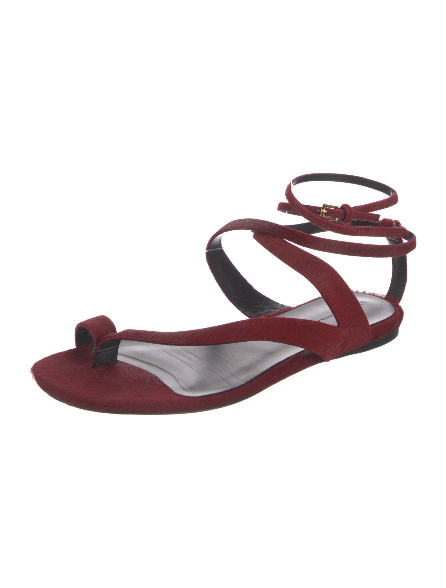 Khaite Ponyhair Sandals