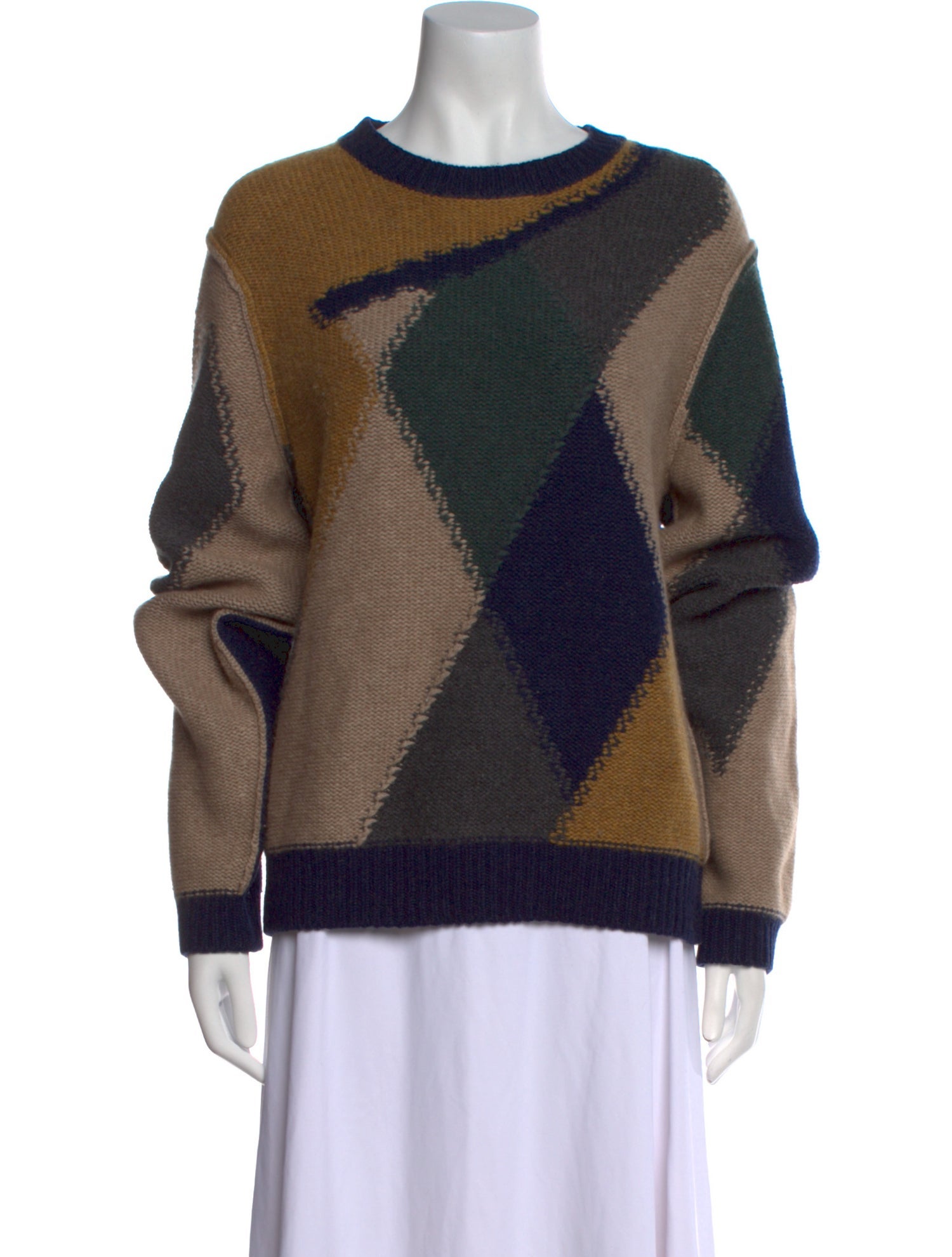Khaite Cashmere Printed Sweater