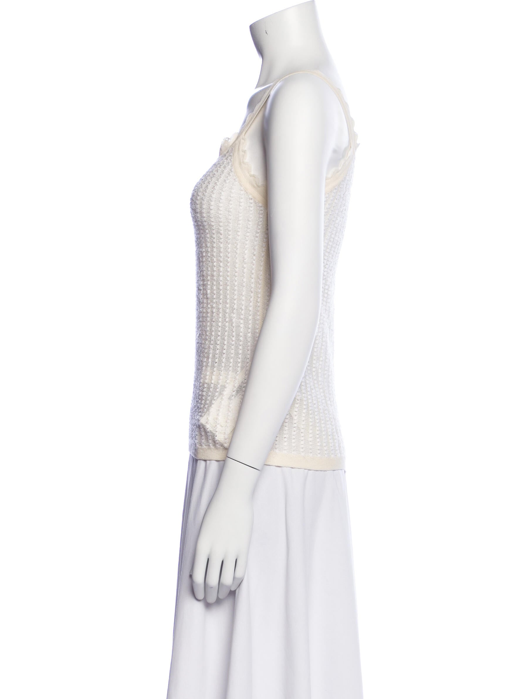 Khaite Scoop Neck Sleeveless Top