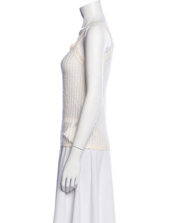 Khaite Scoop Neck Sleeveless Top