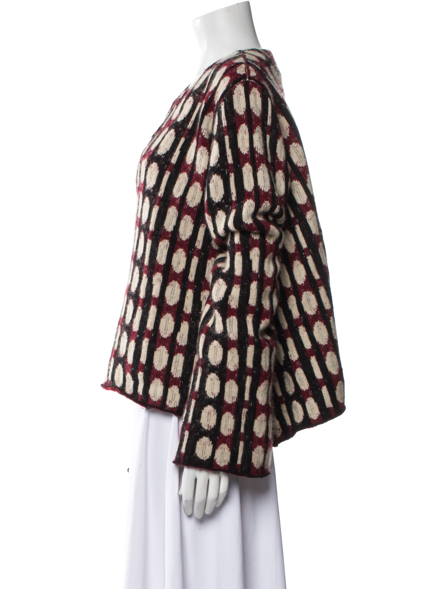 Khaite Cashmere Printed Sweater