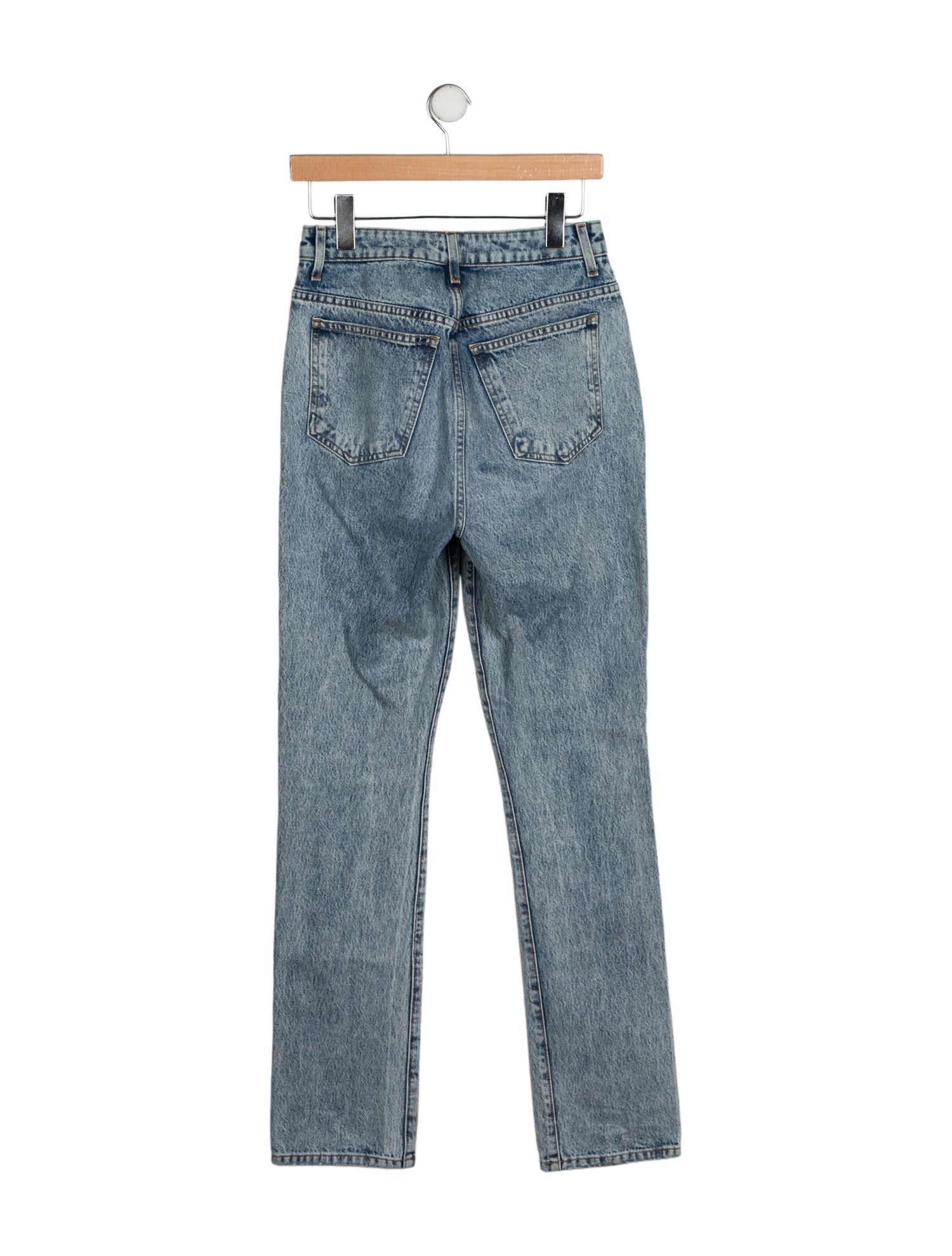 Khaite High-Rise Straight Leg Jeans w/ Tags