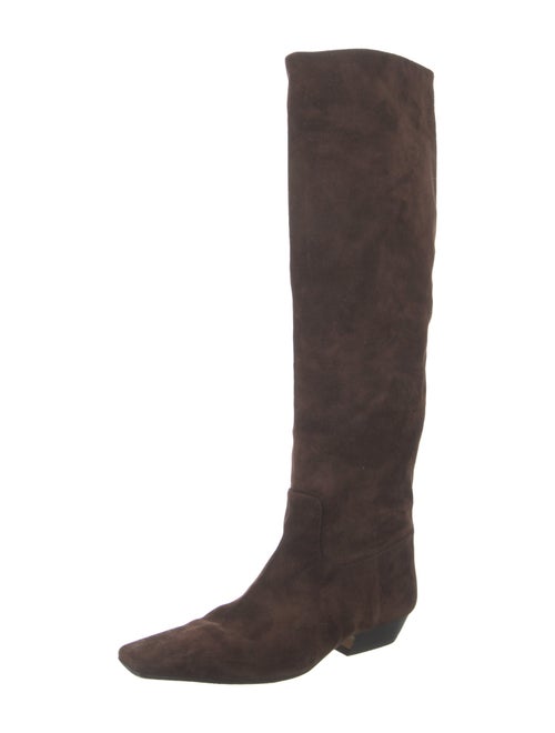 Khaite Marfa Suede Riding Boots