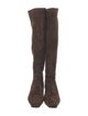 Khaite Marfa Suede Riding Boots