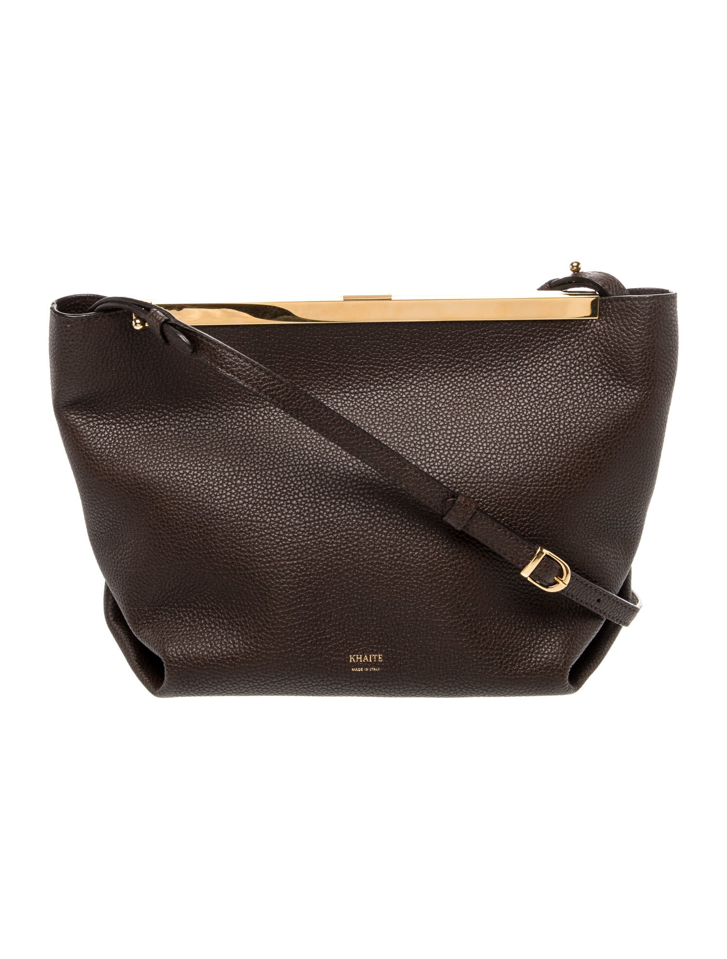 Khaite Leather Crossbody Bag