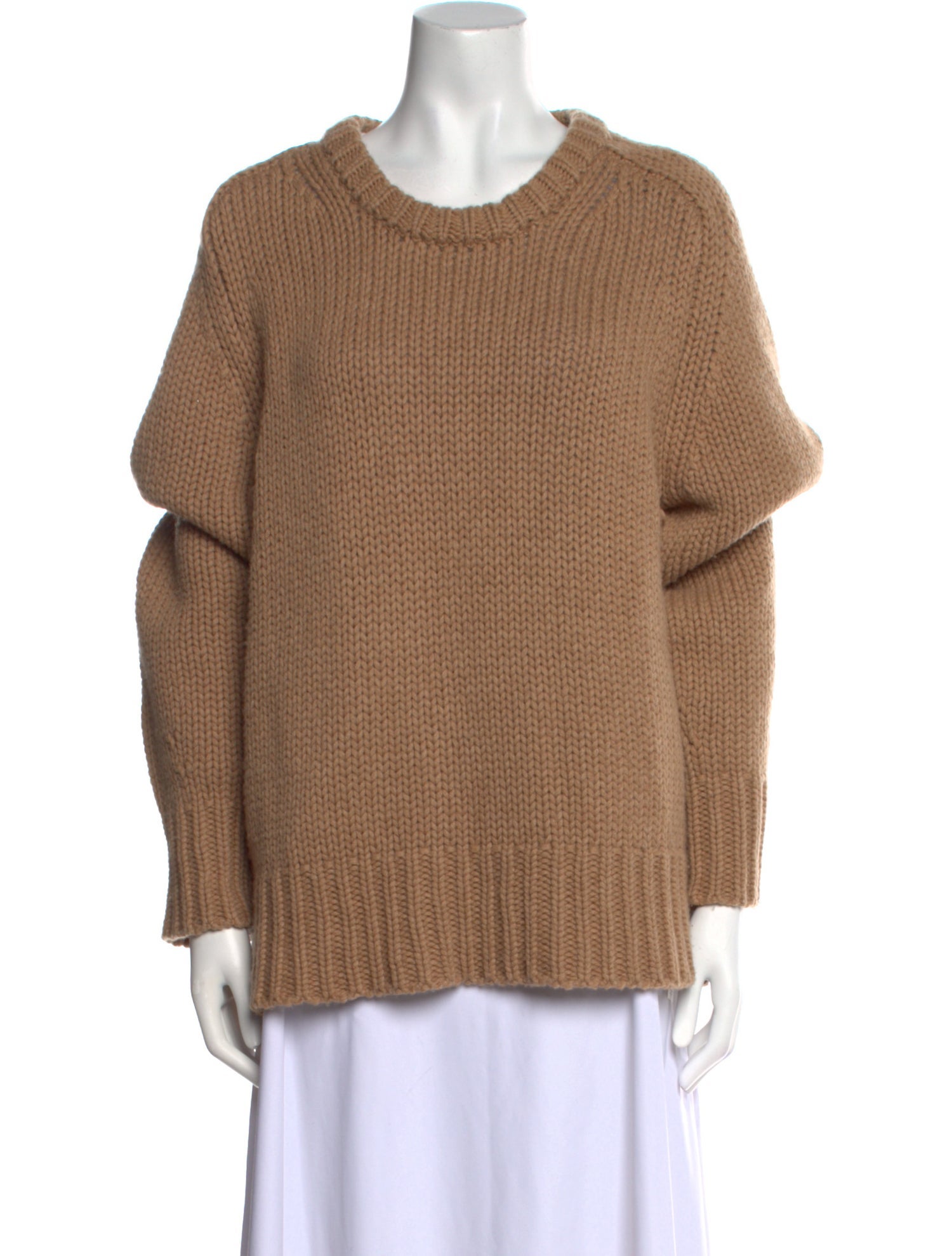 Khaite Cashmere Crew Neck Sweater
