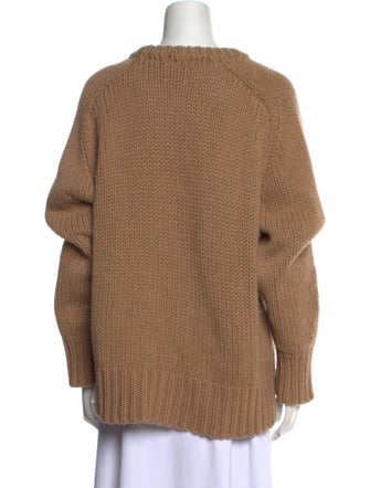 Khaite Cashmere Crew Neck Sweater